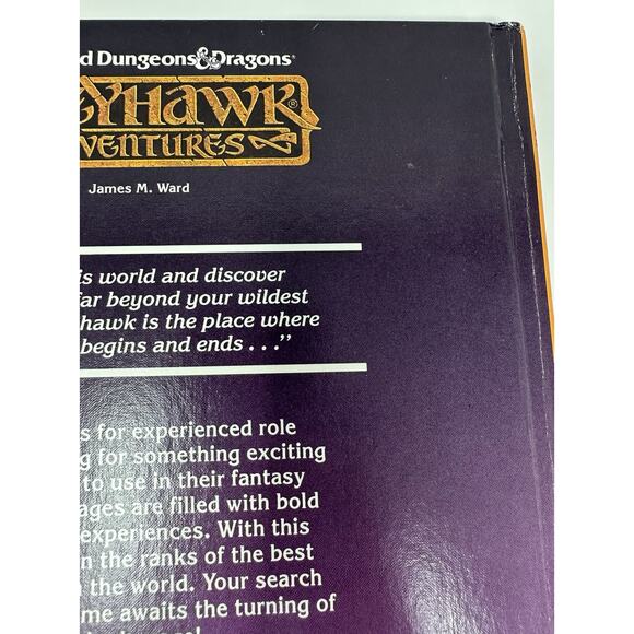 Advanced Dungeons & Dragons Greyhawk Adventures TSR (1988) #2023 AD&D - Picture 9 of 11